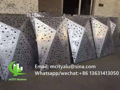 China Metal Laser Cut Aluminum Panels Decorative Customized Aluminum sheet for sale