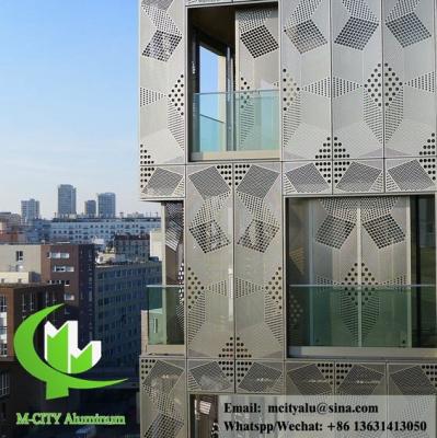 China Decorative Aluminium panel waterproof aluminum facade panel with powder coated for sale