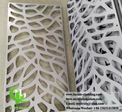 China Customized Laser Cut Aluminum Panels For Facade Cladding Fence Roofing for sale