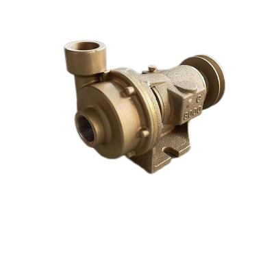 China Drived bypullet Custom Your Brand Logo Electric Marine 1.2 Inch Copper Sea Water Pump For Boat Boat Vessel for sale