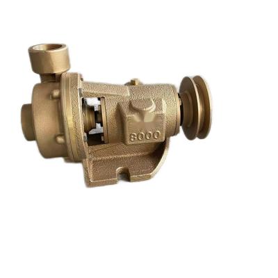 China Hot Selling 1.5 Inch Bypullet Copper Marine Sea Water Pump For Custom Boat Drived By Diesel Engines Motorless for sale