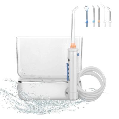 China 100~240V Outdoor Water Flosser Irrigator Cordless Portable Oral Rechargeable Dental Water Jet Travel and Home Use with Sturdy Carrying for sale