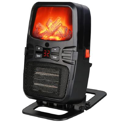 China Hotter Machine Calefactor de Radiato de Heater Fan Mini Fan Air Heater Blower With Remote Control Outdoor Portable Electric Wall Stove Garden for sale