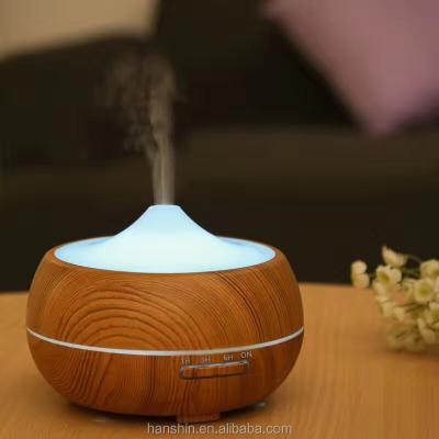 China With Led Warm Light 300ml Aroma Oil Diffuser (Separate Control), New Wood Grain Ultraso Humidifier For Office Home Bedroom Living Room Study Yoga Spa VicTsing for sale