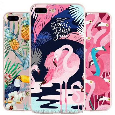 China Unique Custom Silicon Painting DIY TPU Phone Case Cover For iPhone 7 7Plus for sale