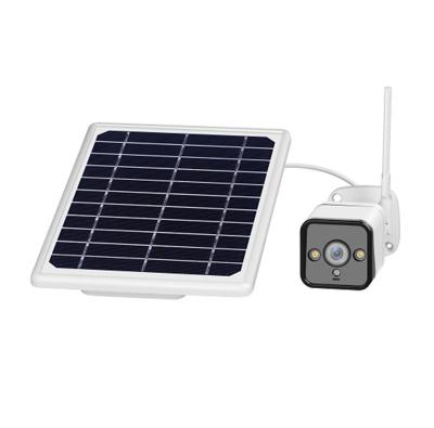 China 1080p Night Vision Two Way Audio Waterproof Wireless Battery Powered Solar Wireless Pathway Human Motion Security Camera Outdoor System YN50-Wifi for sale