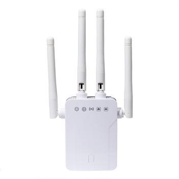 China 1200Mbps WiFi Indoor Repeater Signal Booster Wireless Signal Booster, 2.4 & 5GHz Dual Band WiFi Extender with Ethernet Port, WiFi Range Extender for sale