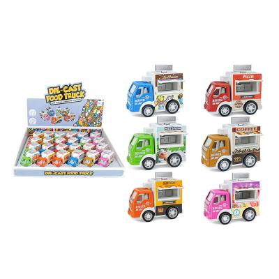 China Wholesale Cute Diecast Toy QTOYS 1:64 Pull Back Mini Alloy Car Toy Die Cast Vehicles Model Car Toys In Display Box for sale