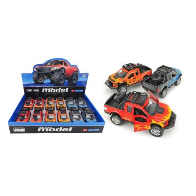 China Popular Diecast Toy QTOYS 1:32 Alloy Model Truck Engineering Kids Toys Pull Back Car Model for sale