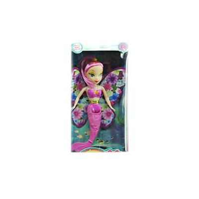 China QTOYS Lovely 7.5 Inch Soft Mini Mermaid Doll With Wings Doll Girl Fashion Baby Mini Doll For Sale 12pcs In Box for sale