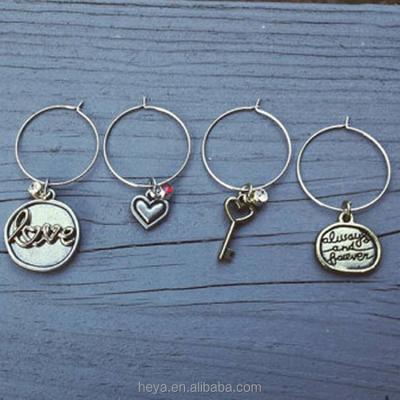 Κίνα Wholesale Charms for Jewelry Making Custom Wine Glass Charms προς πώληση