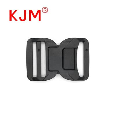 China OEM ODM Buckle KJM Custom Backpack Accessories Plastic Magnetic Belt Buckle Clip for sale