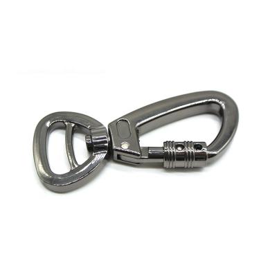 China Quick Release OEM Accept Metal Zinc Alloy Swivel Clasp Snap Hook For Dog Collar Leash Mounting for sale