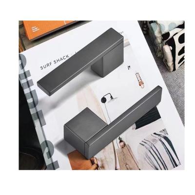 China Security door/wooden material door zinc round/iron door square form simple design interior room wooden door lock for sale