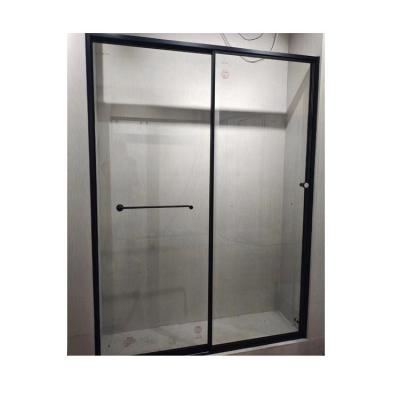 China Modern Bathroom Shower Partition Tempered Glass Sliding Door Shower Room for sale