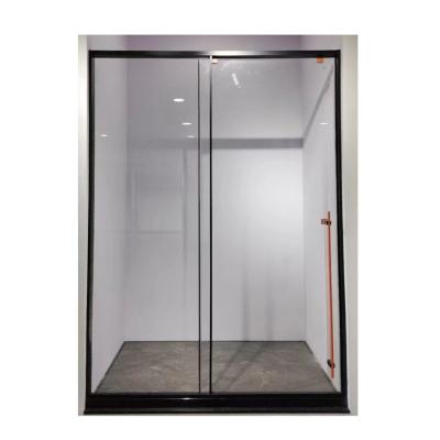 China Modern Hotel Bathroom sliding glass door shower Enclosure shower room door for sale