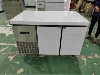 China Equipo de refrigeración comercial Bajo el mostrador del banco de trabajo Refrigerador de mesa de trabajo de acero inoxidable en venta