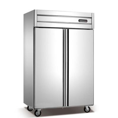 China Yxfridge Double Door Stainless Steel Commercial Freezer for sale