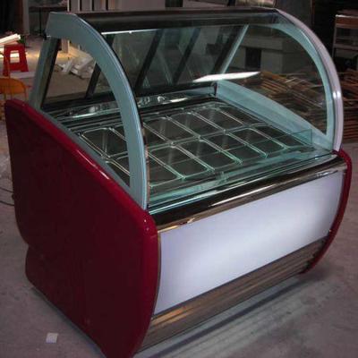 China CE R404a Refrigerant 5ft Ice Cream Display Fridge for sale