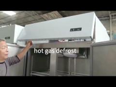 4 door 300W Commercial Stainless Steel Refrigerator Freezer