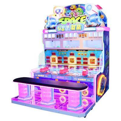 China Hardware+Acrylic Game Machine Gift Professional Electronic Game Shooting Ball Ball Shooting Game Machine for sale