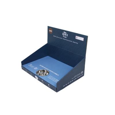 China Recycled Materials Cardboard Display Box Custom Retail Counter Corrugated Display Box Cardboard Paper Display Boxes for sale