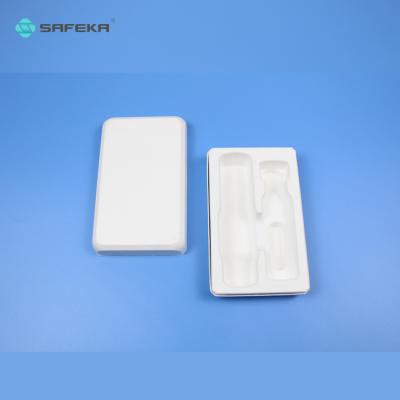 China 100% Safeka Biodegradable High Quality 100% Recyclable Bagasse Molded Pulp Box Pulp Packaging Packaging For Cosmetics for sale