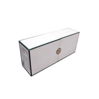 China Custom Printed Luxury Paper Recyclable Pull Out Folding Gift Box For Perfume for sale