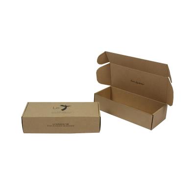 China Recycled Materials Kraft Paper Box Corrugated Shipping Cardboard Custom Mailers Printing for sale