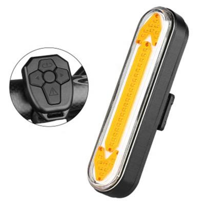 China USB Rechargeable Bicycle LED Light Rear Wireless Remote Control Turn Signal for sale