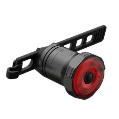 China USB Rechargeable Bicycle Light USB Induction Brake Tail Light Mountain Bike USB Smart Auto Fill Light for sale