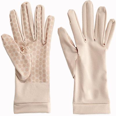 China Anti UV Sun Protection Women's UV Sun Protection Cotton Touch Screen Lightweight Workout Gloves for sale