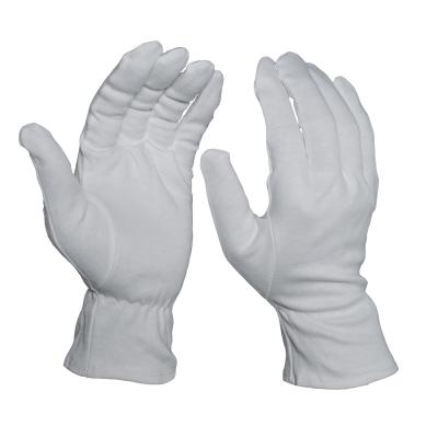 China 5017 Hands Eczema Pure Natural Cotton White Dry Gloves Sleep Overnight Bedtime for sale