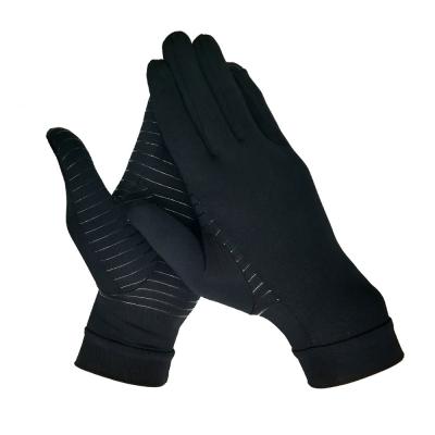 China 5017 Full Finger Recovery Symptoms Copper Balance Compression Arthritis Gloves for sale