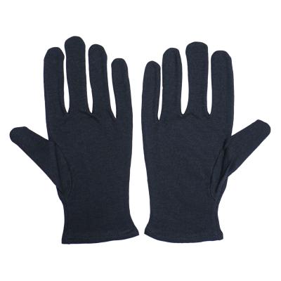 China 5017 China Factory Cotton Gloves Breathable Soft Universal Bulk Black for sale