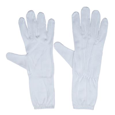 China 5017 Parade Cotton Women Beaded Men Grab Non-slip Bell Formal Walking Uniform Gloves for sale