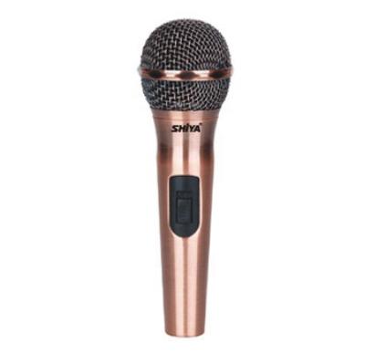 China Best Hot Sale Handheld Microphone Karaoke Wire Vocal Dynamic Cable Professional Microphone for sale