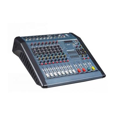 China hot sale cheap price phantom perfect sound performance audio power mixer professional powered mixer 8 channels for sale