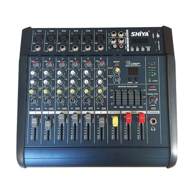 China China Supplier New Metal Power Phantom Perfect Power Sound Mixer Popular Digital Audio USB +48V Power Mixer for sale