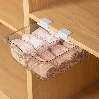 China High Quality Sustainable Preferable OEM Drawer Large Plastic Storage Box For Clothes for sale