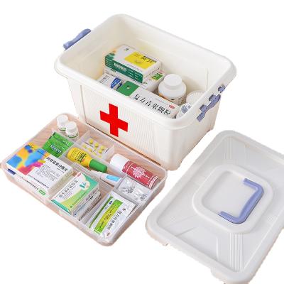 China Large Capacity Home Viable Wholesale Emergency Medical Supplies Security Plastic Storage Box for sale