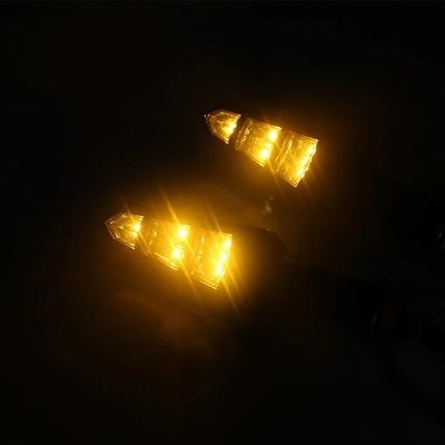 China Motorbike Lamp 9 LED Water Bike Motorcycle Indicataors Overflowing Sequential Turn Signal Lights For Motorcycles for sale