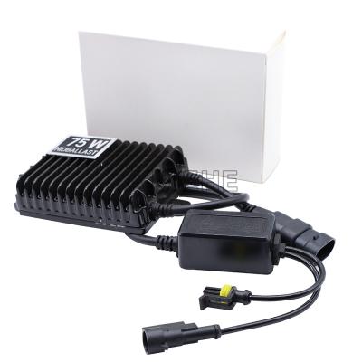 China High Temperature Resistance 12V 75W HID Digital Ballast For Xenon Light Car Headlight for sale