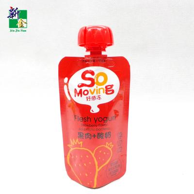 China High Quality Comic Barrier Gravure Printing Food Grade Pouch With Special Spout for sale