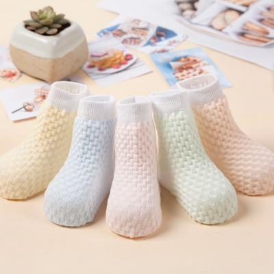 China 2022 Summer Thin Candy Color Children's Mesh Socks QUICK DRY for sale