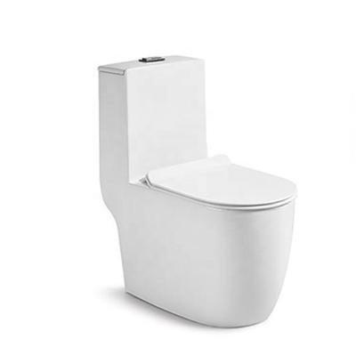 China Double-Flow Manufacturer Wholesale Modern Children Siphonic WC One Piece Toilet for sale