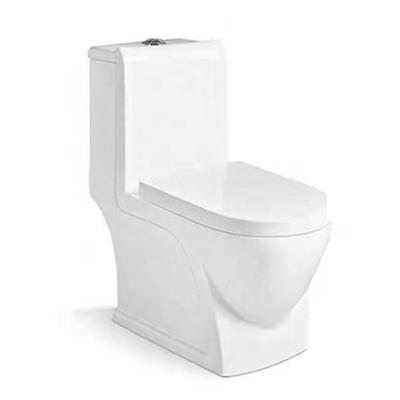 China Professional Manufacturer European Double-Flow Water Closet P Trap 720*365*785mm One-Piece Washdown Toilet for sale