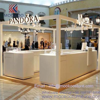 China Customized Pandora Jewelry Display Cabinet Display Showcase Portable Glass Jewelry Store Furniture for sale