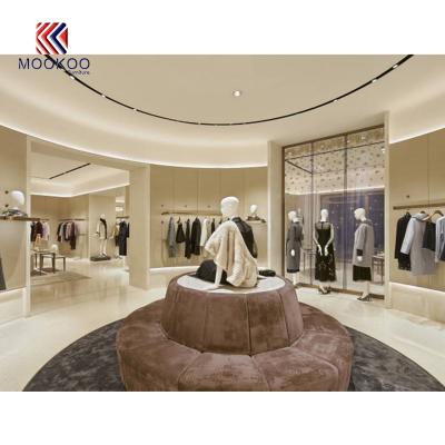 China CHINA MOOKOO high end retail store dresses boutiques display decoration clothing store furniture for sale