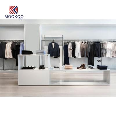 China High End Luxury CHINA MOOKOO Retail Store Garment Display Ideas for sale